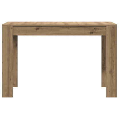 vidaXL Dining Table Artisan Oak 120x60x76 cm Engineered Wood