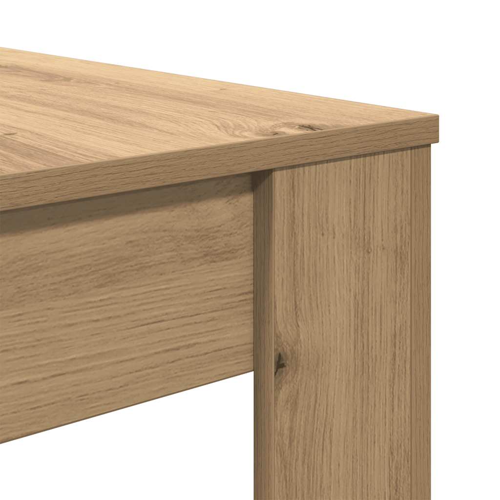 vidaXL Dining Table Artisan Oak 120x60x76 cm Engineered Wood