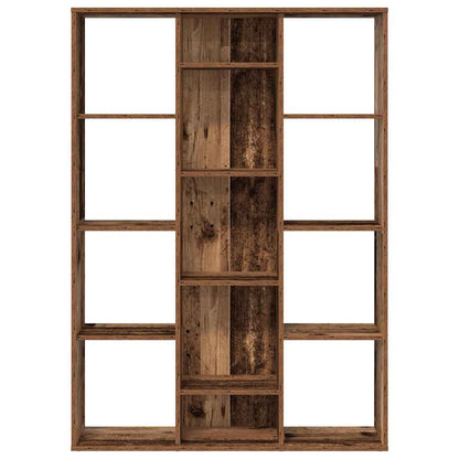 vidaXL Room Divider/Book Cabinet Old Wood 100x24x140cm Engineered Wood