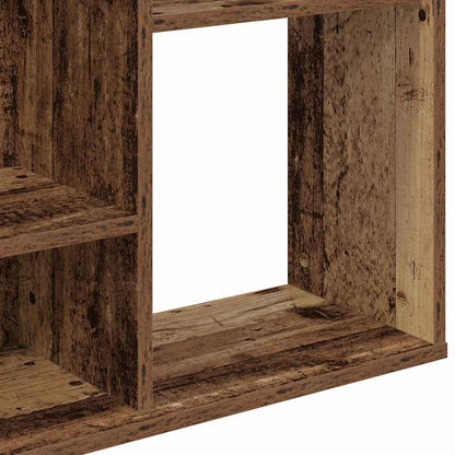 vidaXL Room Divider/Book Cabinet Old Wood 100x24x140 cm Engineered Wood