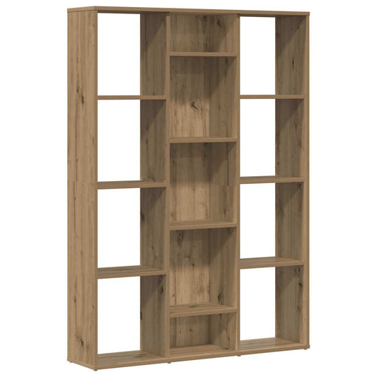 vidaXL Room Divider/Book Cabinet Artisan Oak 100x24x140 cm