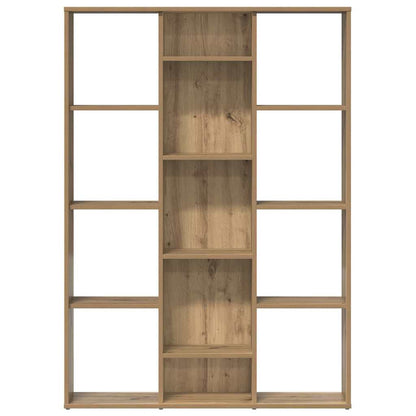 vidaXL Room Divider/Book Cabinet Artisan Oak 100x24x140 cm Engineered Wood