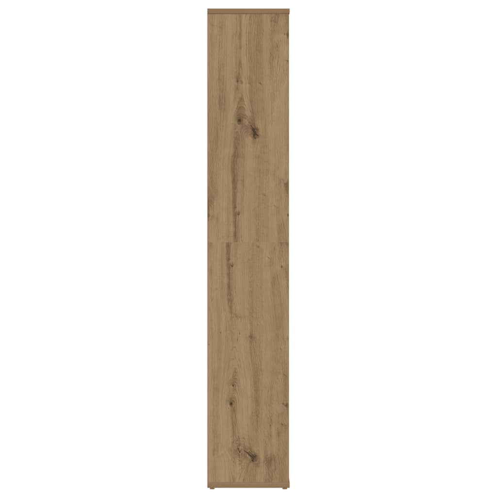 vidaXL Room Divider/Book Cabinet Artisan Oak 100x24x140 cm