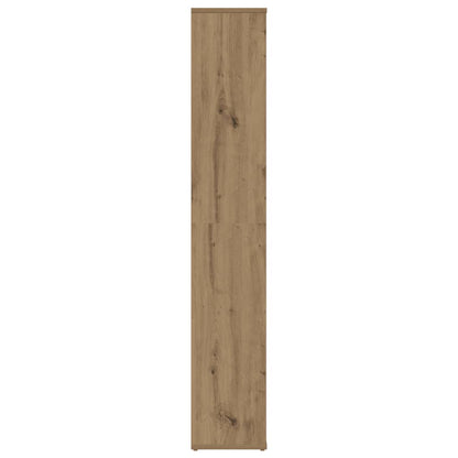 vidaXL Room Divider/Book Cabinet Artisan Oak 100x24x140 cm