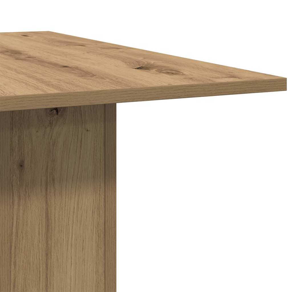 vidaXL Dining Table Artisan Oak 180x90x76 cm Engineered Wood
