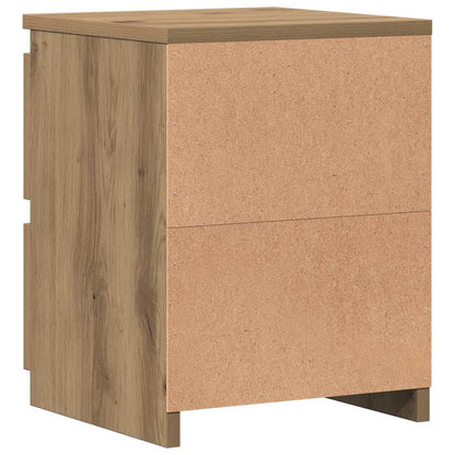 vidaXL Bedside Cabinet Aritisan Oak 30x30x40 cm Engineered Wood