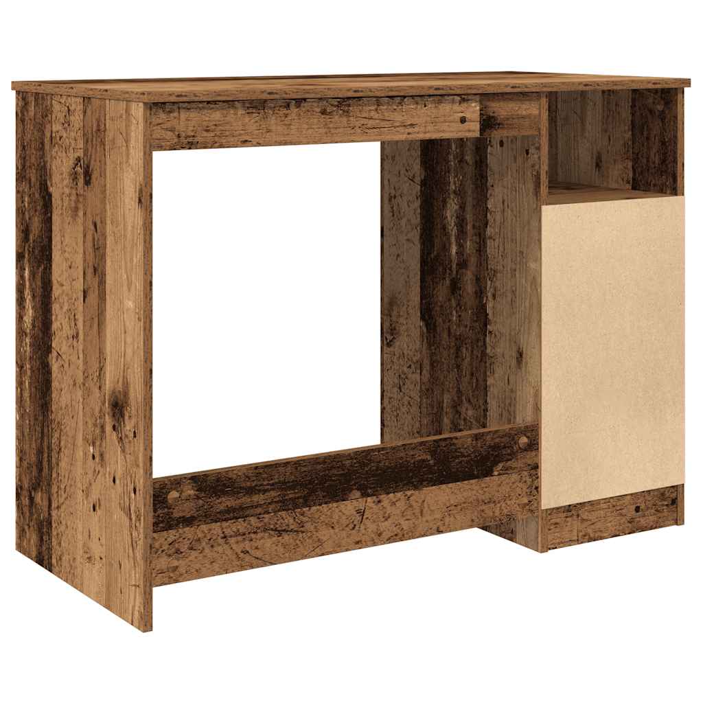 vidaXL Desk Old Wood 102x50x76 cm Engineered Wood