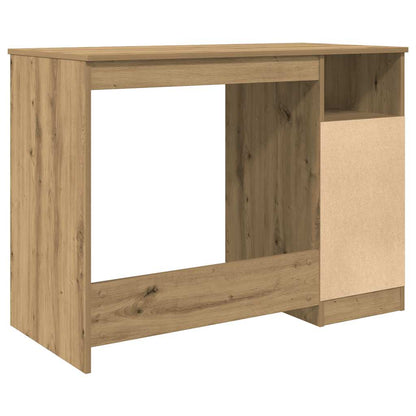 vidaXL Desk Artisan Oak 102x50x76 cm Engineered Wood