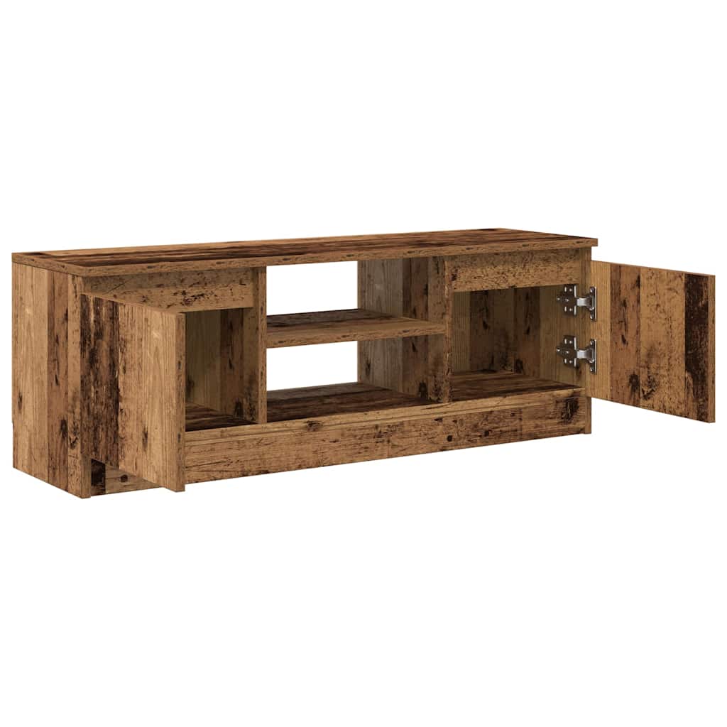 vidaXL TV Cabinet Old Wood 102x30x36 cm Engineered Wood