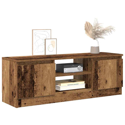 vidaXL TV Cabinet Old Wood 102x30x36 cm Engineered Wood