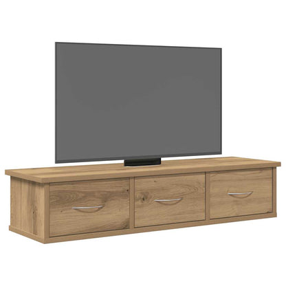 vidaXL Wall Cabinet Artisian Oak 88x26x18,5 cm Engineered Wood