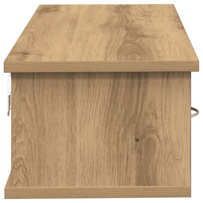 vidaXL Wall Cabinet Artisian Oak 88x26x18,5 cm Engineered Wood
