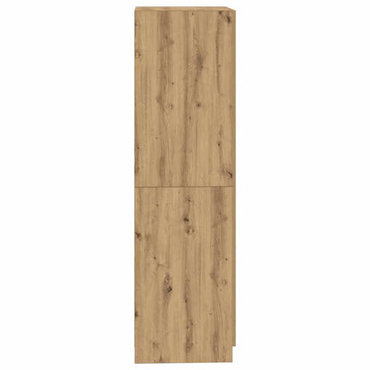 vidaXL Wardrobe Artisan Oak 80x52x180 cm Engineered Wood