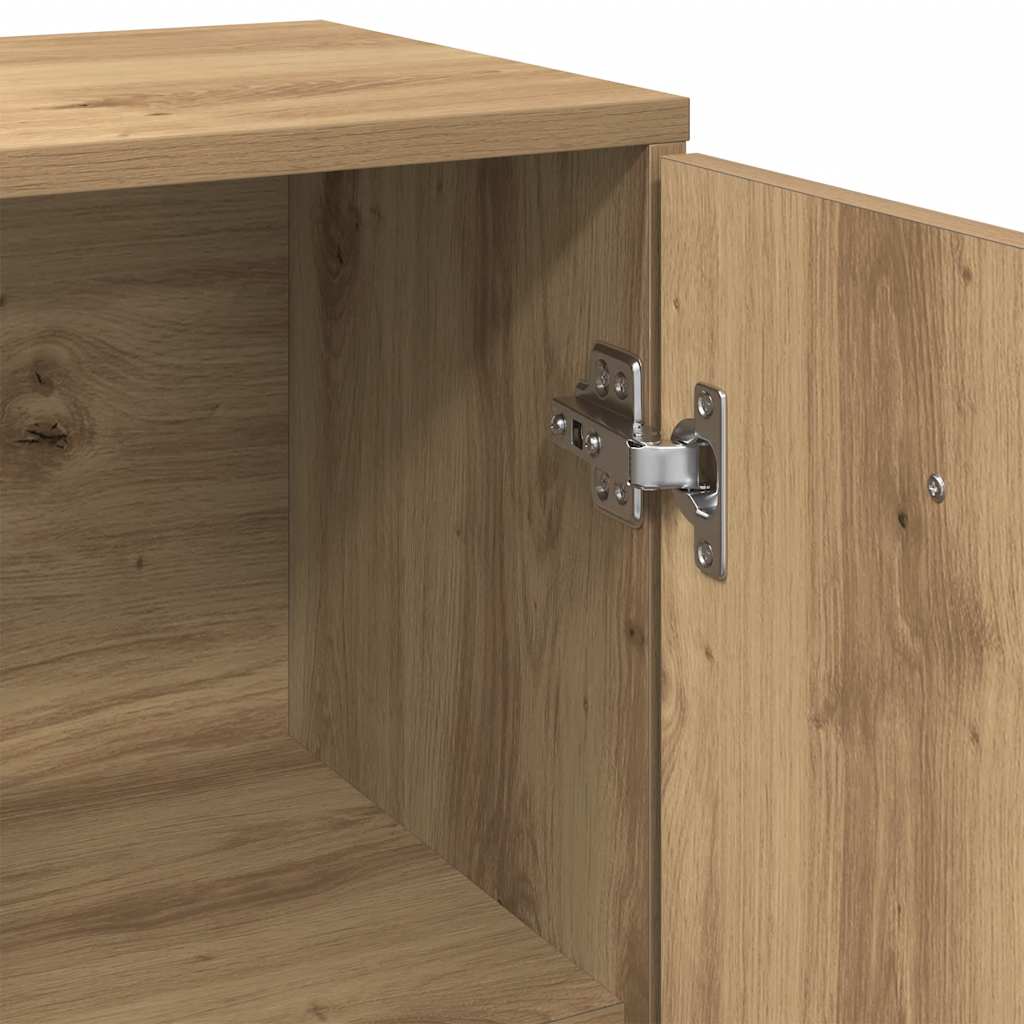 vidaXL Sideboard Artisan Oak 88x30x64 cm Engineered Wood