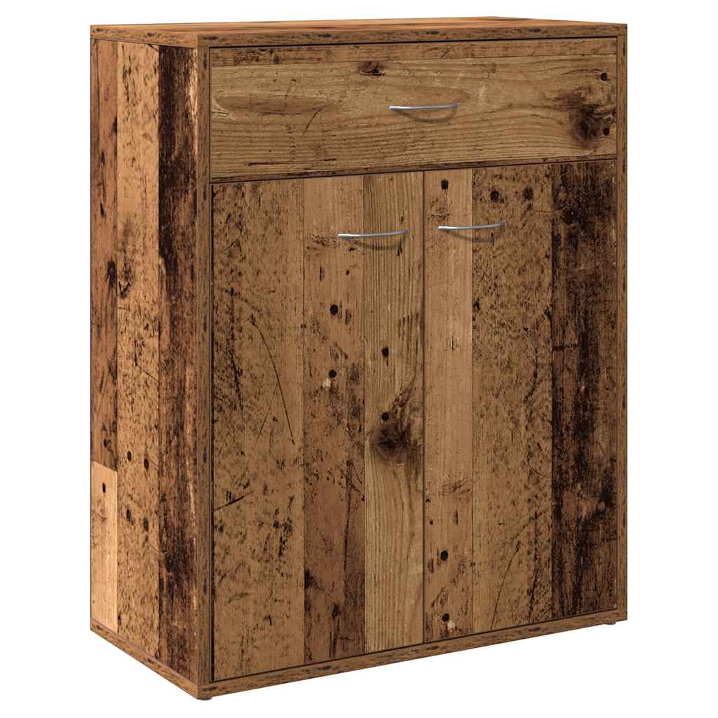vidaXL Sideboard Old Wood 60x30x75 cm Engineered Wood