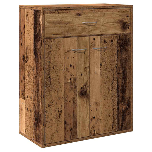 vidaXL Sideboard Old Wood 60x30x75 cm Engineered Wood