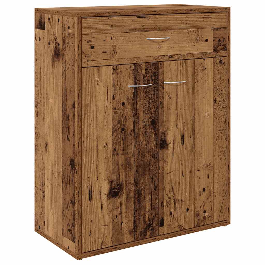 vidaXL Sideboard Old Wood 60x30x75 cm Engineered Wood