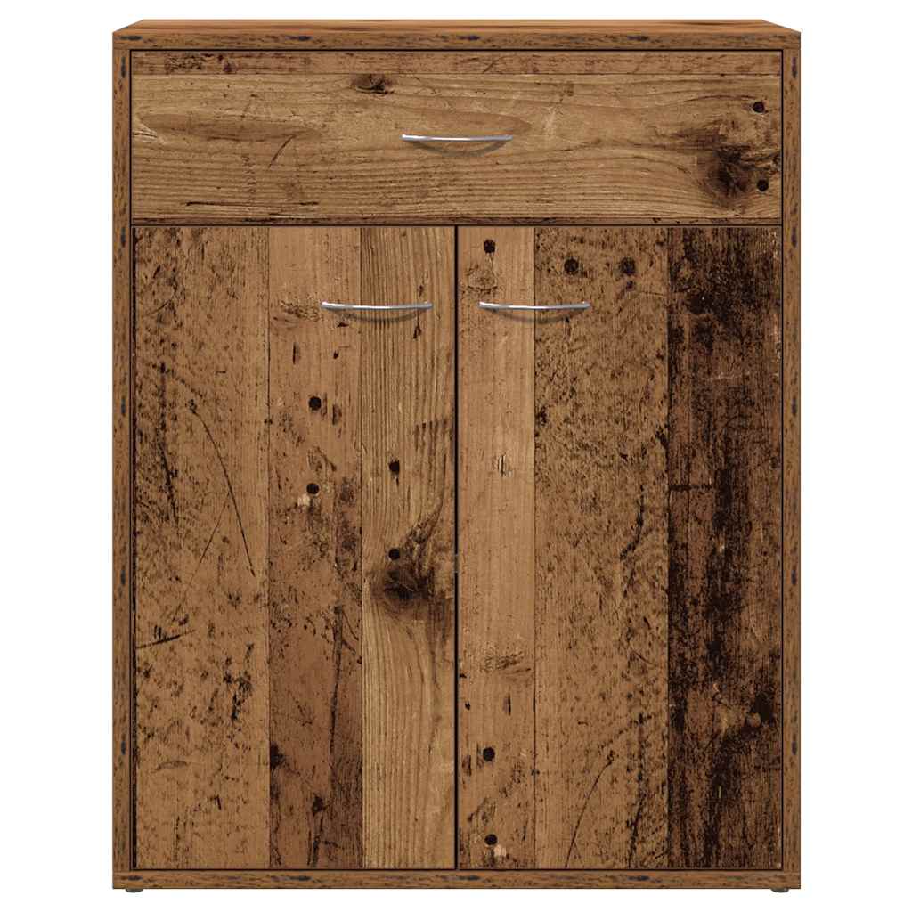 vidaXL Sideboard Old Wood 60x30x75 cm Engineered Wood