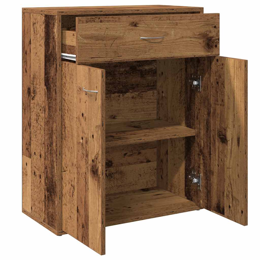 vidaXL Sideboard Old Wood 60x30x75 cm Engineered Wood