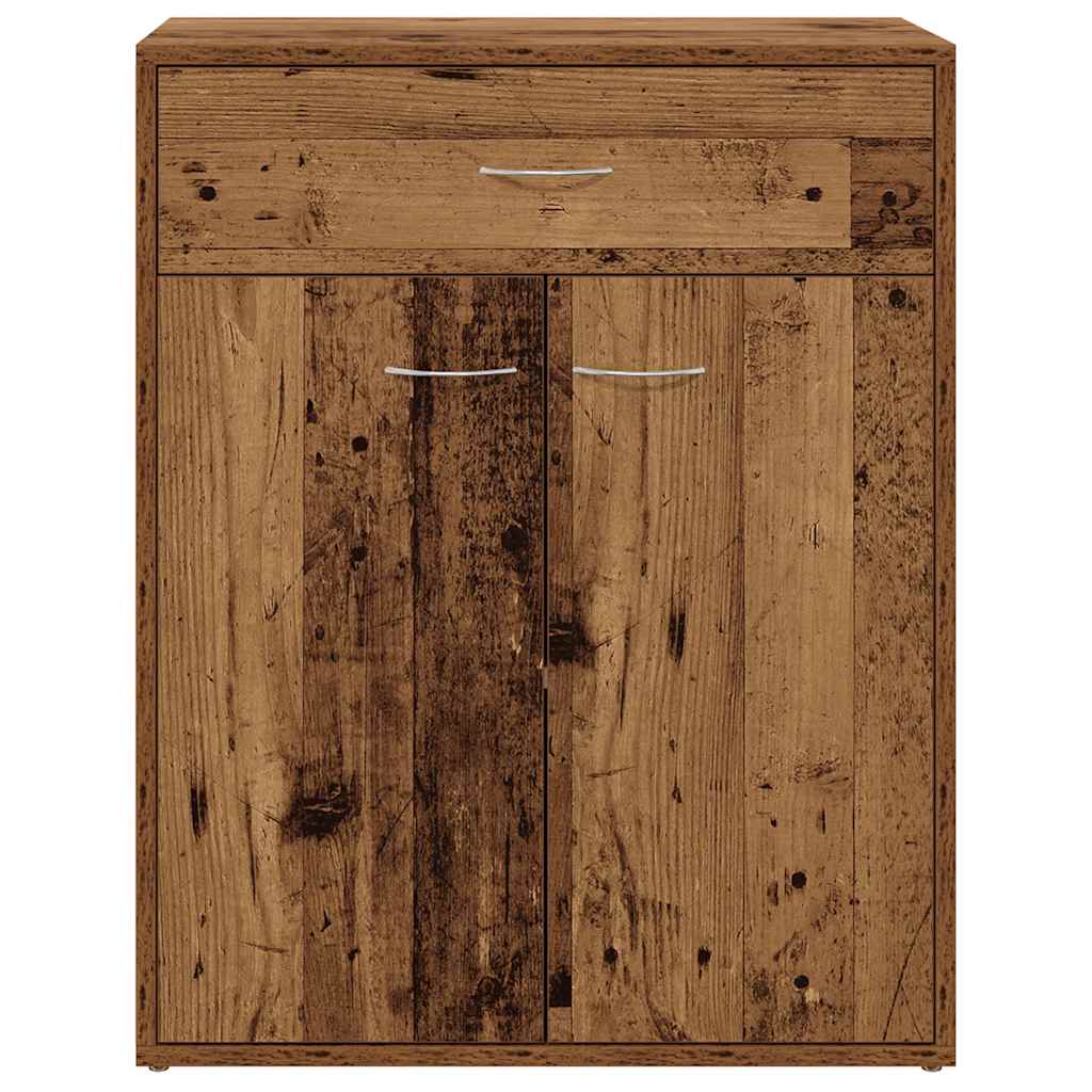 vidaXL Sideboard Old Wood 60x30x75 cm Engineered Wood
