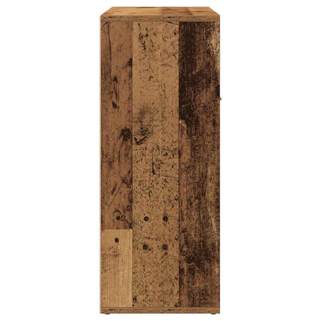 vidaXL Sideboard Old Wood 60x30x75 cm Engineered Wood