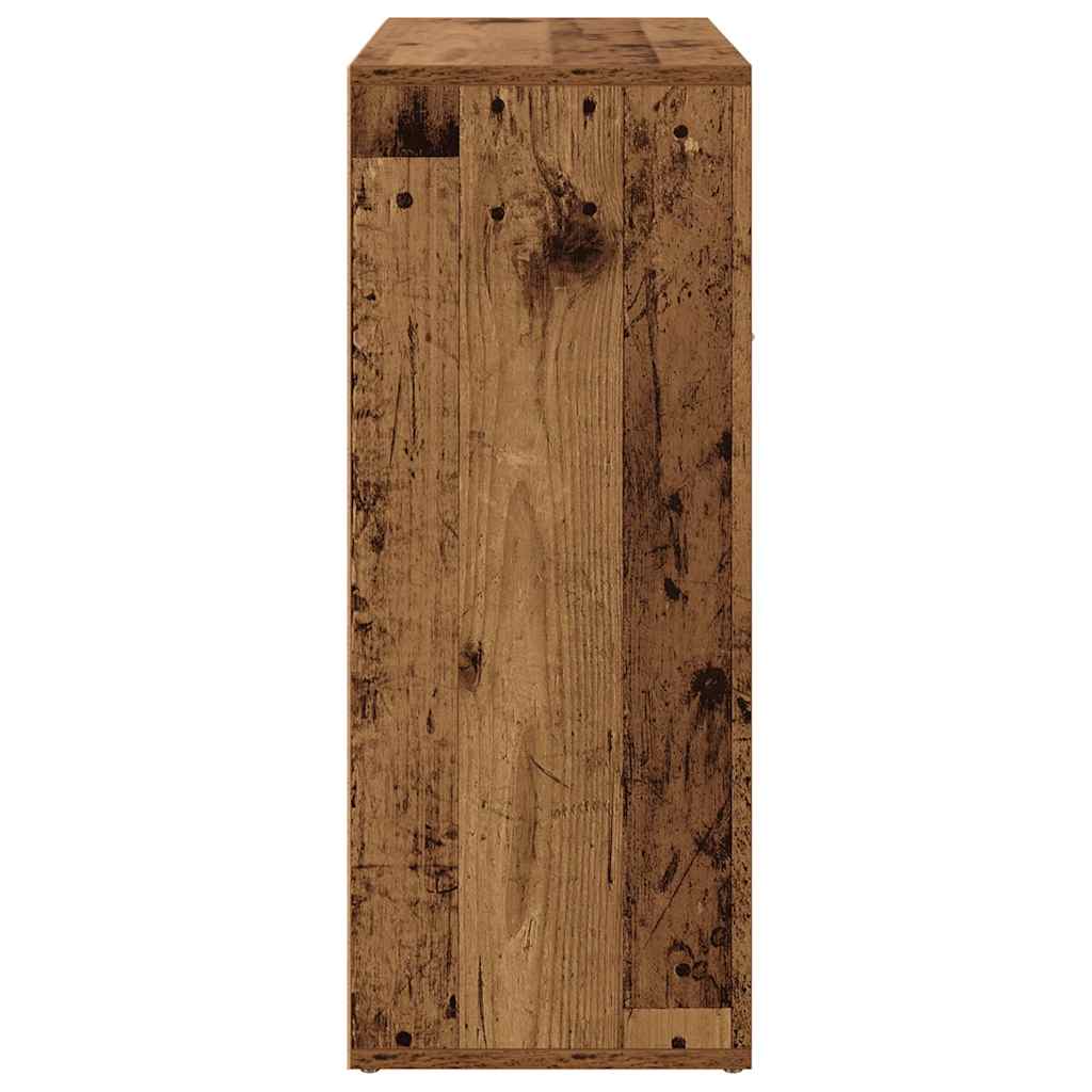 vidaXL Sideboard Old Wood 60x30x75 cm Engineered Wood