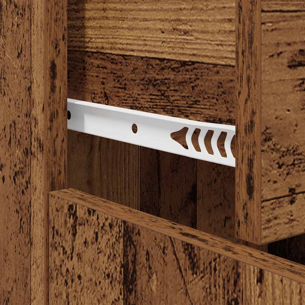 vidaXL Sideboard Old Wood 60x30x75 cm Engineered Wood