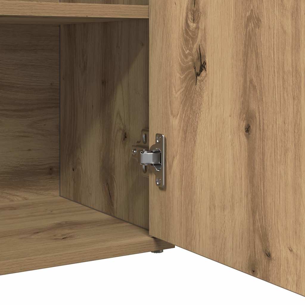 vidaXL Sideboard Artisan Oak 60x30x75 cm Engineered Wood