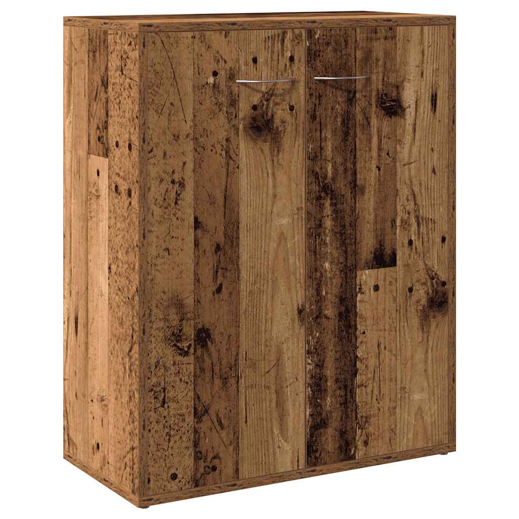 vidaXL Sideboard Old Wood 60x30x75 cm Engineered Wood