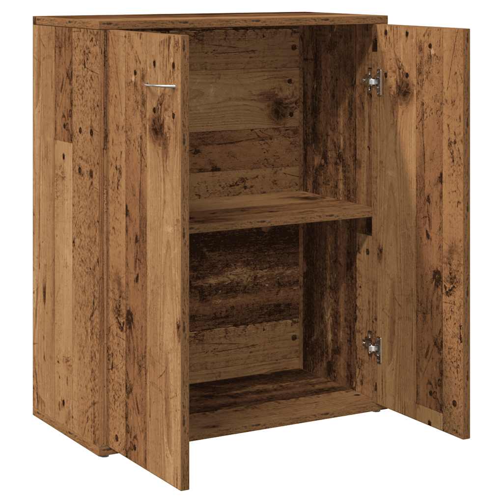 vidaXL Sideboard Old Wood 60x30x75 cm Engineered Wood