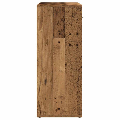 vidaXL Sideboard Old Wood 60x30x75 cm Engineered Wood