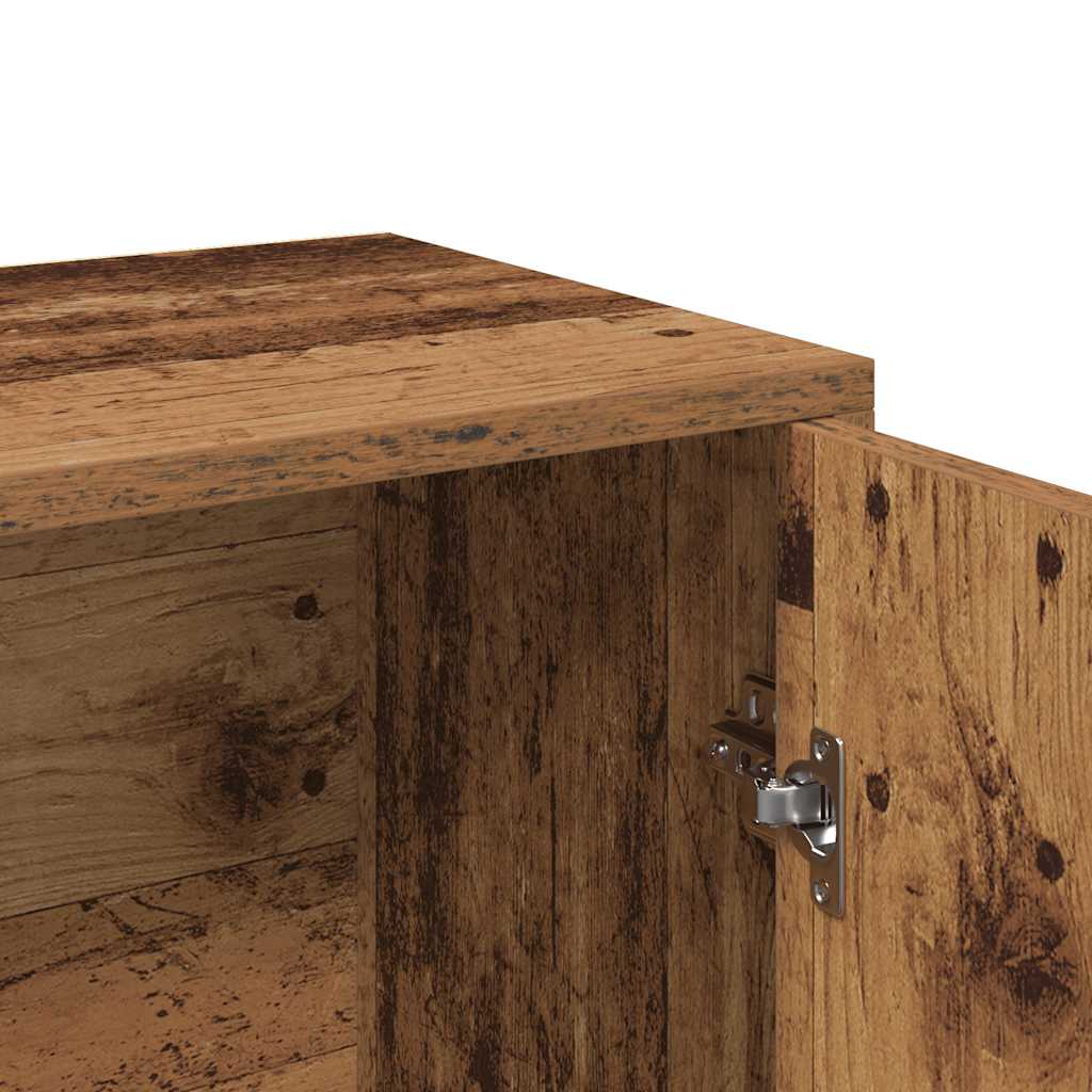vidaXL Sideboard Old Wood 60x30x75 cm Engineered Wood