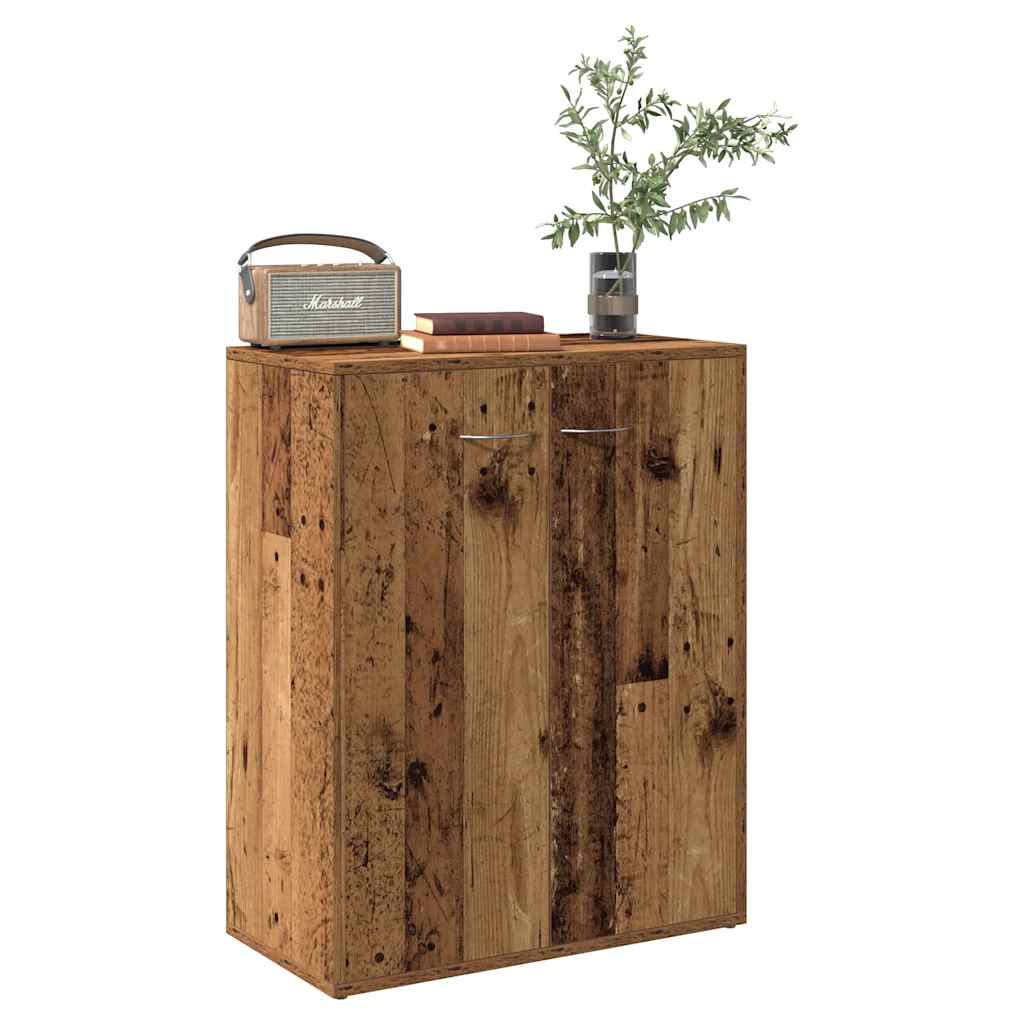 vidaXL Sideboard Old Wood 60x30x75 cm Engineered Wood