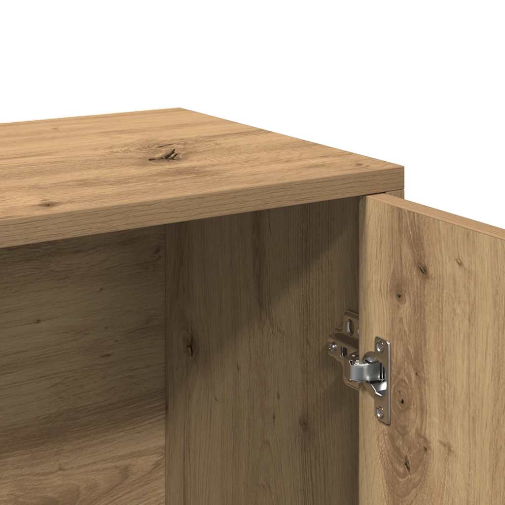 vidaXL Sideboard Artisan Oak 60x30x75 cm Engineered Wood