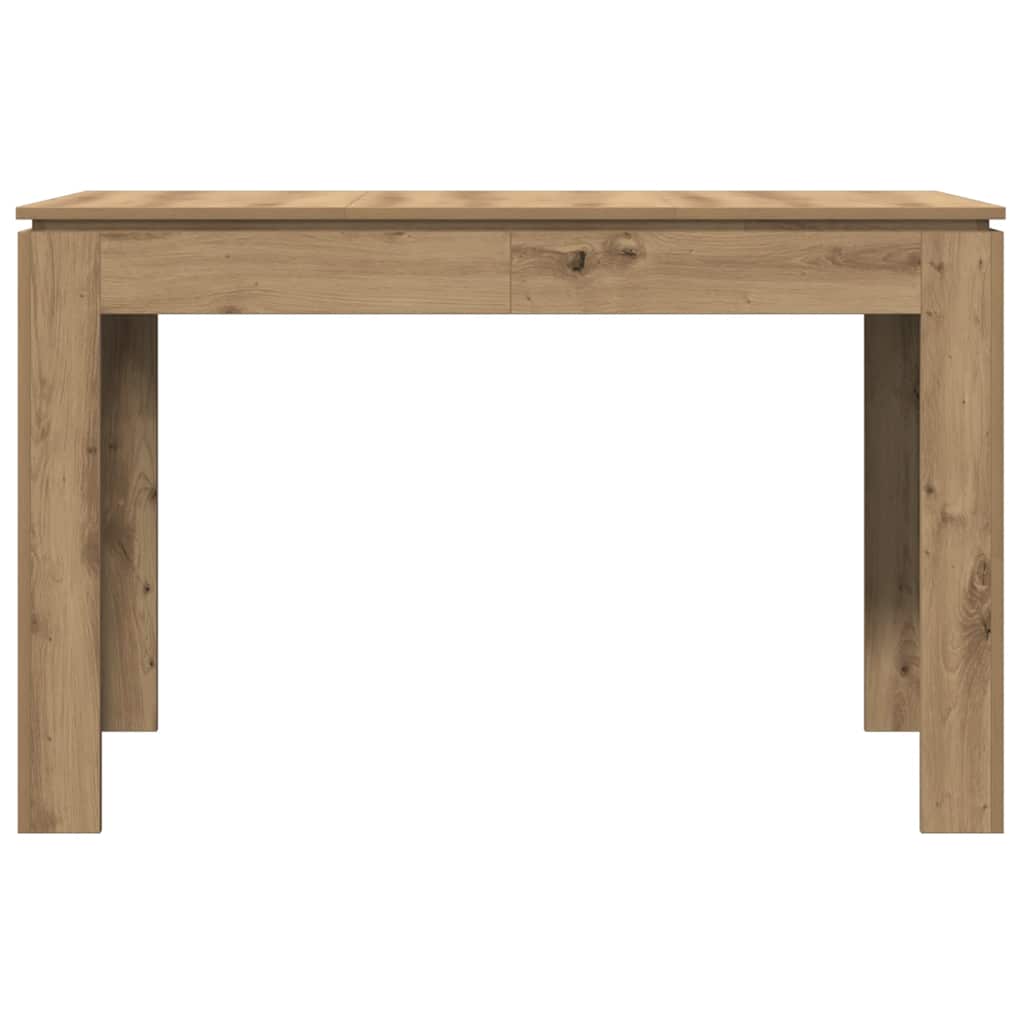 vidaXL Dining Table Artisan Oak 120x60x76 cm Engineered Wood
