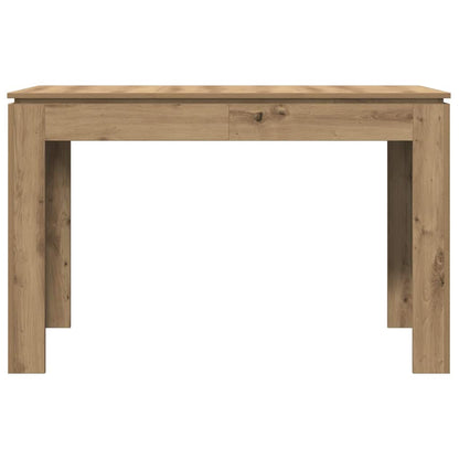vidaXL Dining Table Artisan Oak 120x60x76 cm Engineered Wood