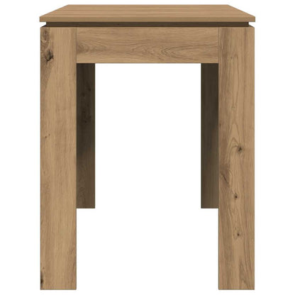 vidaXL Dining Table Artisan Oak 120x60x76 cm Engineered Wood