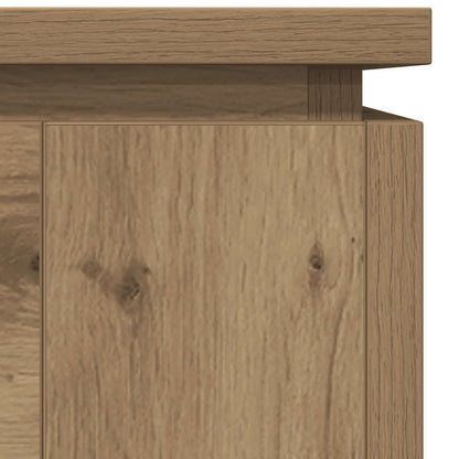 vidaXL Dining Table Artisan Oak 120x60x76 cm Engineered Wood