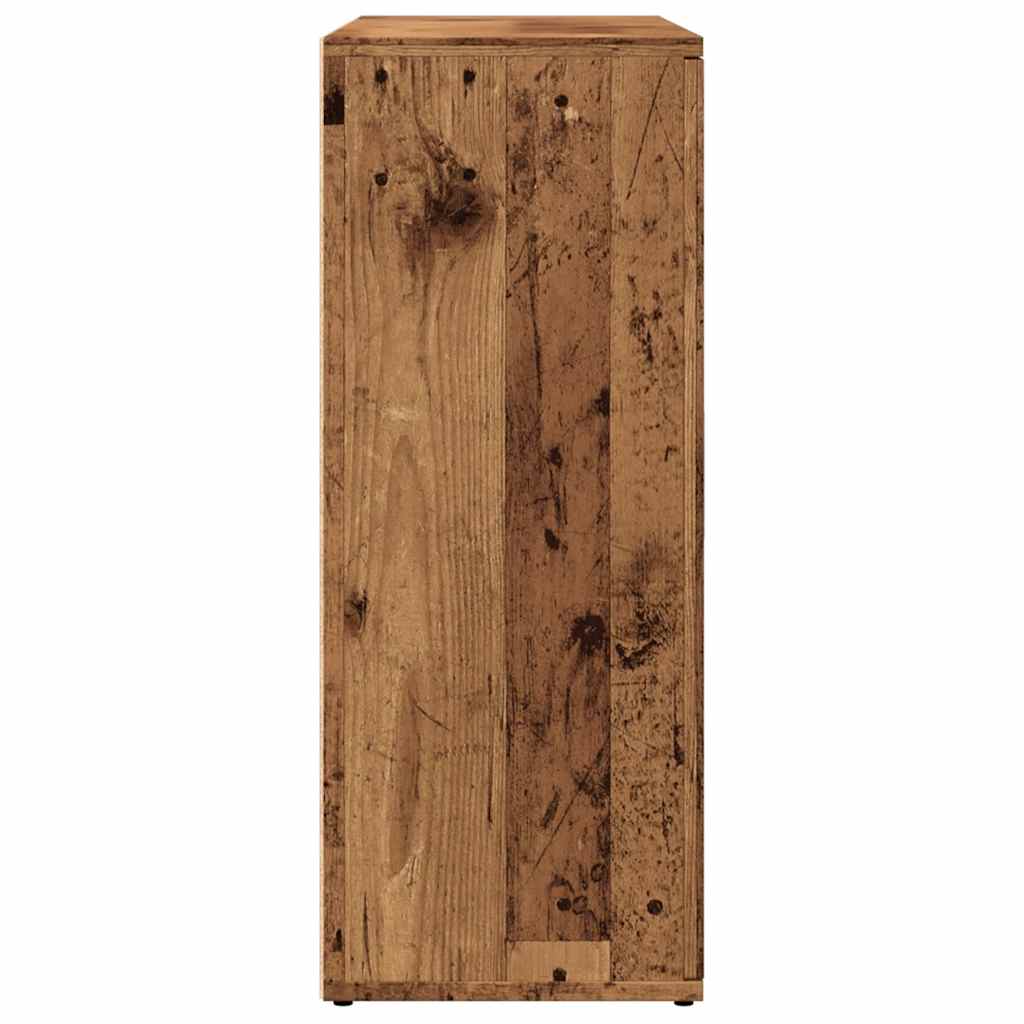 vidaXL Sideboard Old Wood 91x29.5x75 cm Engineered Wood
