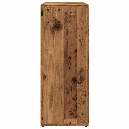 vidaXL Sideboard Old Wood 91x29.5x75 cm Engineered Wood