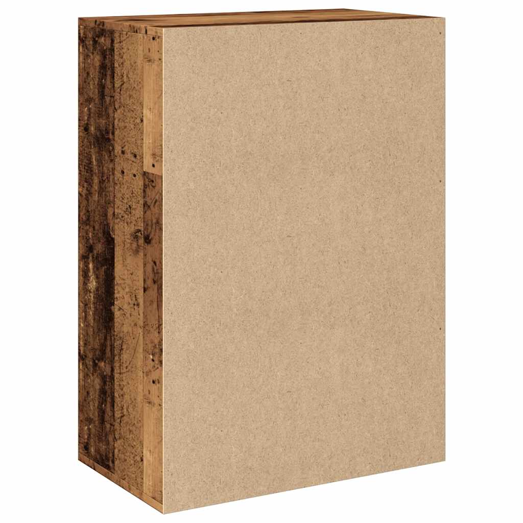 vidaXL Shoe Cabinet Old Wood 60x35x84 cm Engineered Wood