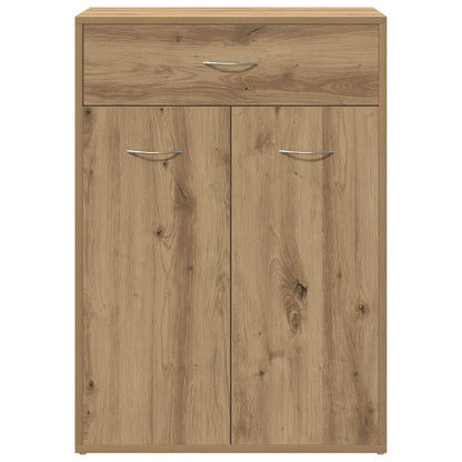 vidaXL Shoe Cabinet Artisan Oak 60x35x84 cm Engineered Wood