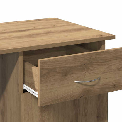 vidaXL Desk Artisan Oak 100x50x76 cm Engineered Wood