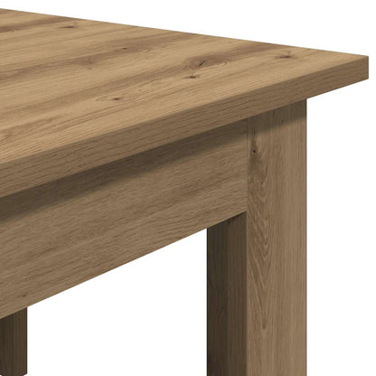vidaXL Coffee Table Artisan Oak 100x60x42 cm Engineered Wood