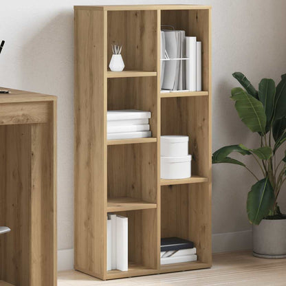 vidaXL Book Cabinet Artisan Oak 50x25x104 cm