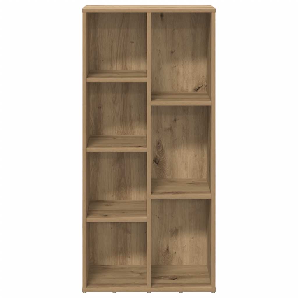vidaXL Book Cabinet Artisan Oak 50x25x104 cm