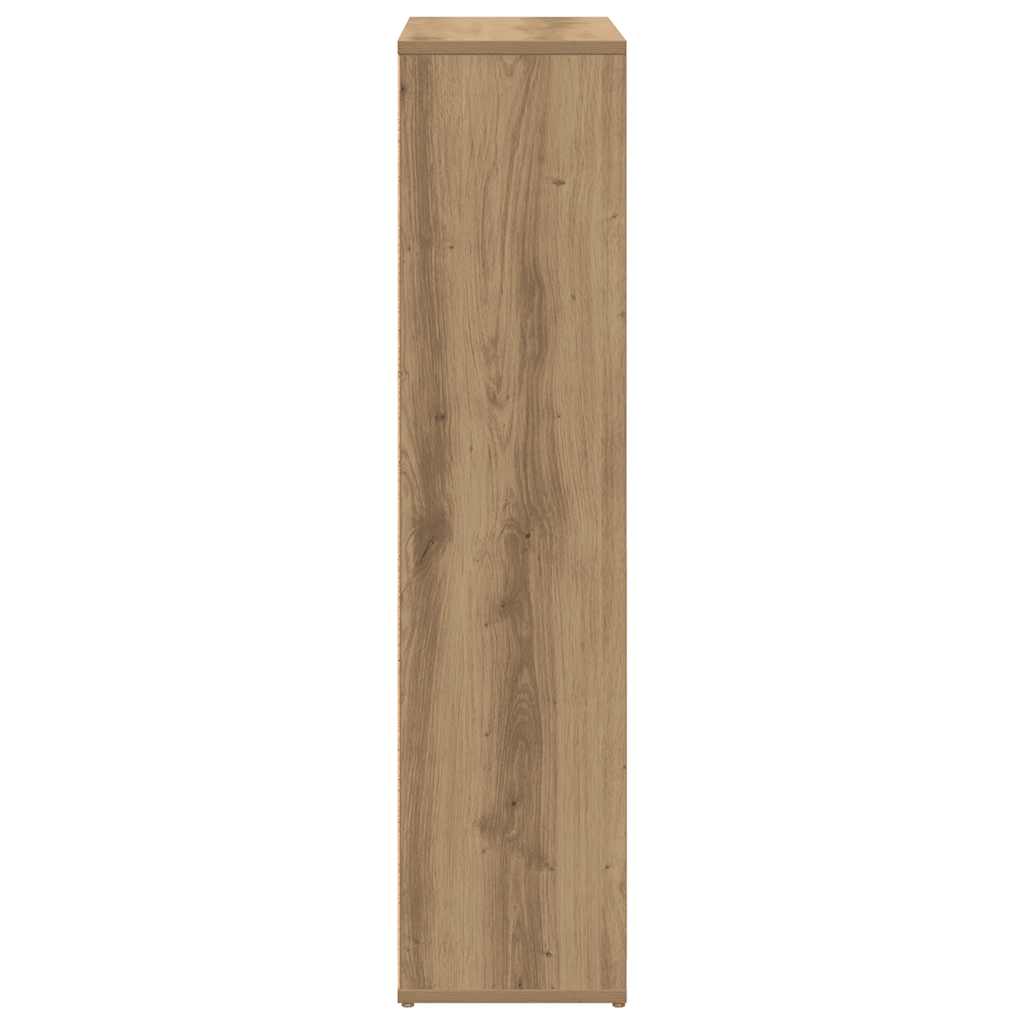 vidaXL Book Cabinet Artisan Oak 50x25x104 cm