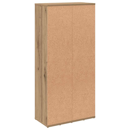 vidaXL Book Cabinet Artisan Oak 50x25x104 cm