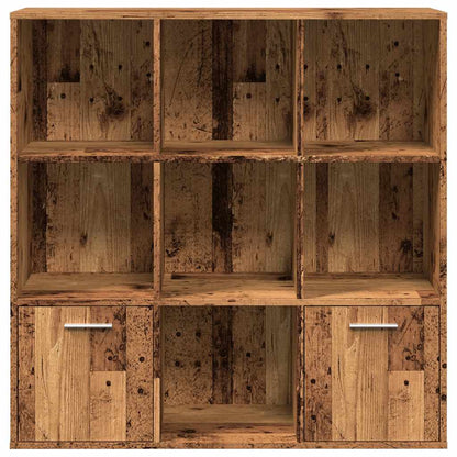 vidaXL Book Cabinet Old Wood 98x29x97,5 cm Engineered Wood