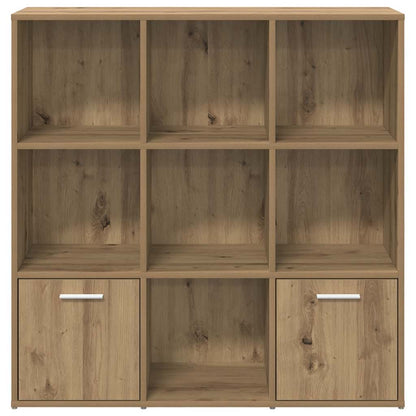 vidaXL Book Cabinet Artisan Oak 98x29x97.5 cm Engineered Wood